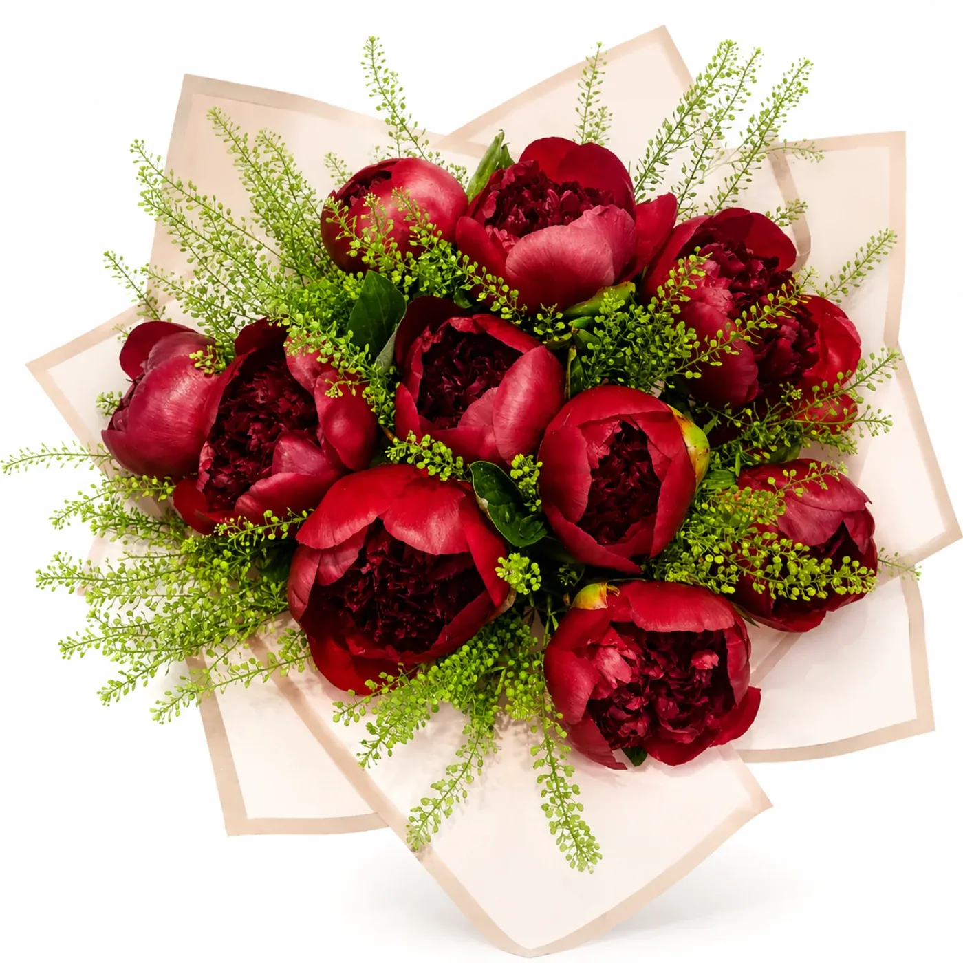 Burgundy Peony Bouquet