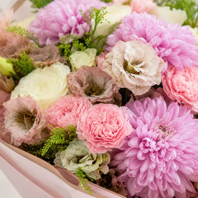 Pink Lisianthus Bouquet